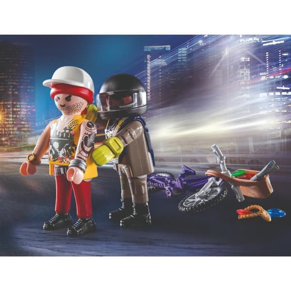 Playmobil 71255 Starter Pack City Action Special Eenheid en Juwelendief