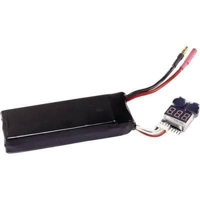 Reely LiPo checker egnet til celler: 2 - 8 1 stk (1511388)