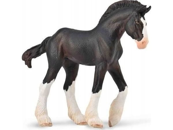 Figurka Collecta COLLECTA ŹREBIĘ CLYDESDALE MAŚCI svartJ