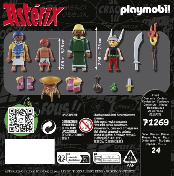 Playmobil Asterix Pyradonis. Produkttype: Legetøjsfigursæt, Anbefalet alder (min.): 5 år (71269)