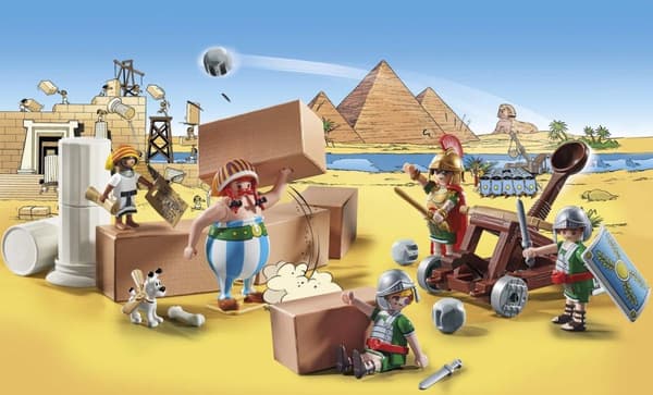 Playmobil Asterix Numerobis og kampen. Produkttype: Legetøjsfigursæt, Anbefalet alder (min.): 5 år (71268)
