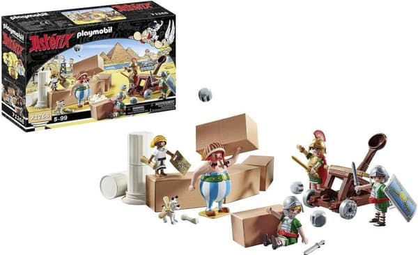 Playmobil Asterix Numerobis og kampen. Produkttype: Legetøjsfigursæt, Anbefalet alder (min.): 5 år (71268)