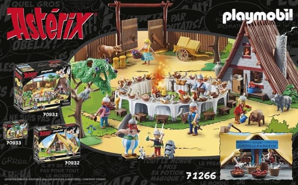 Playmobil Asterix hytte af leje nix. Type: Action/Eventyr, Anbefalet alder (min): 5 år, Anbefalet alder (maks.): 99 år, Minimum antal spillere: 1, Far