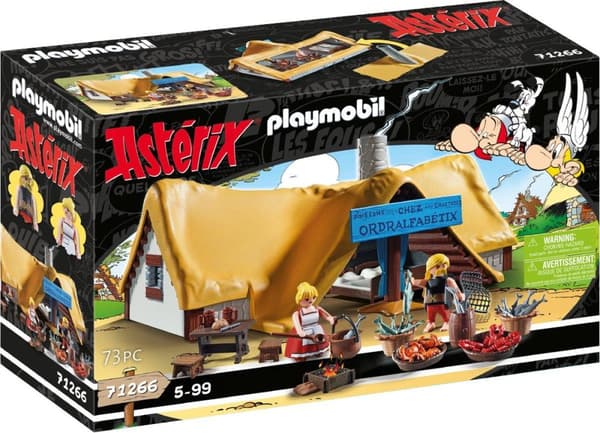Playmobil Asterix hytte af leje nix. Type: Action/Eventyr, Anbefalet alder (min): 5 år, Anbefalet alder (maks.): 99 år, Minimum antal spillere: 1, Far