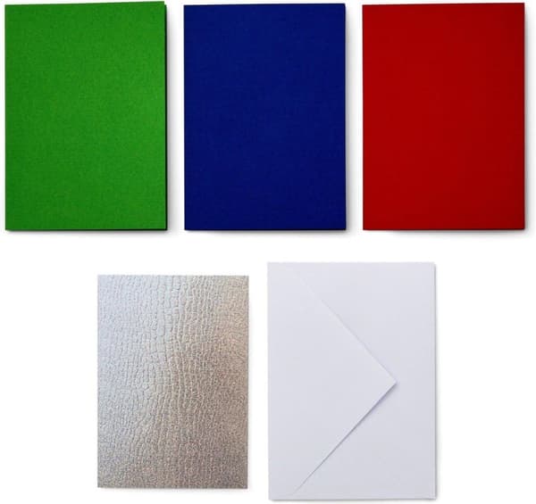 Cricut Insert Cards Rainbow R40 Card Set Punainen Sininen Vihreä (2009471)