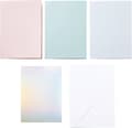 Miniatyrbillede 2 af 9: Cricut Cut-Away Cards Pastel R10 Card Set Tulip Blue Powder (2009482)