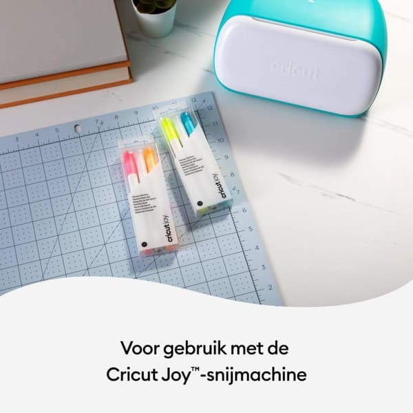 Cricut Joy™ Gel 1,0 mm pennsats om 3 vita, rosa, orange (2009380)