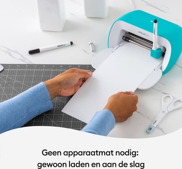 Cricut Joy™ Smart Vinyl Aftagelig 4-pak hvid (2010001)