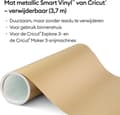 Pikkukuva 5 / 8: Cricut Smart Vinyl Irrotettava Foil Champagne (2009926)
