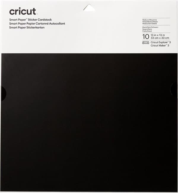 Cricut Smart Paper™ Cardstock skärbredd 12" svart (2008316)