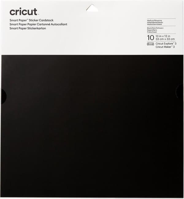 Cricut Smart Paper™ Cardstock skärbredd 12" svart (2008316)