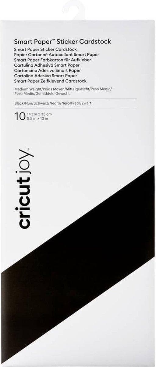 Cricut Joy Smart Sticker Cardstock Cardstock -kortti, musta (2008869)