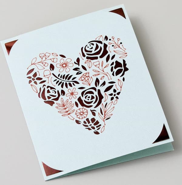 Cricut indstikskort Glitz & Glam R40 kortsæt taupe, creme, hvid (2009470)