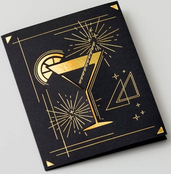 Cricut Instickskort FOIL Celebration S40 Kortset Röd, Blå (2009478)