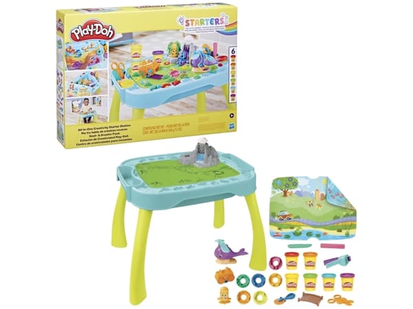 Play-Doh All-in-One Creativity Starter Station, 3 År, Plast, Multifärg