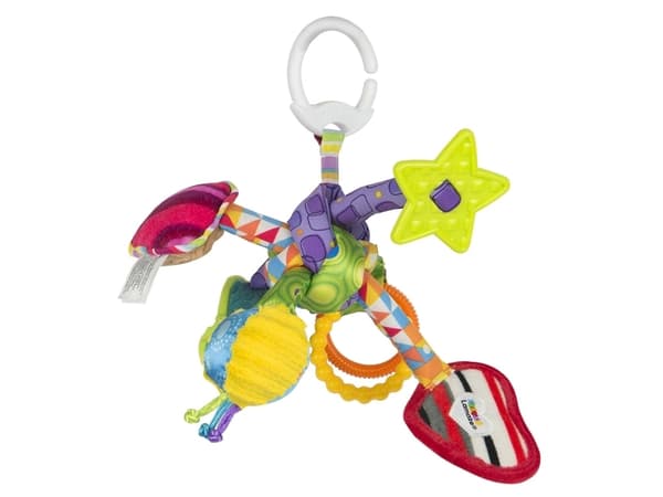 Lamaze Tug spille knute pakabinamas žaislas kūdikiui