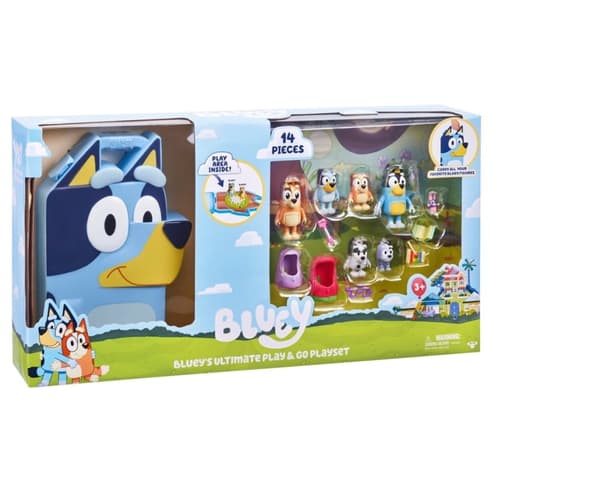 Bluey's Ultimate Play and Go Collector Case Playset | CDON