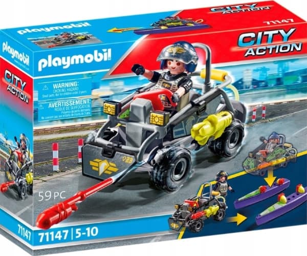 Playmobil City Action 71147, Action/äventyr, 5 År, Multifärg