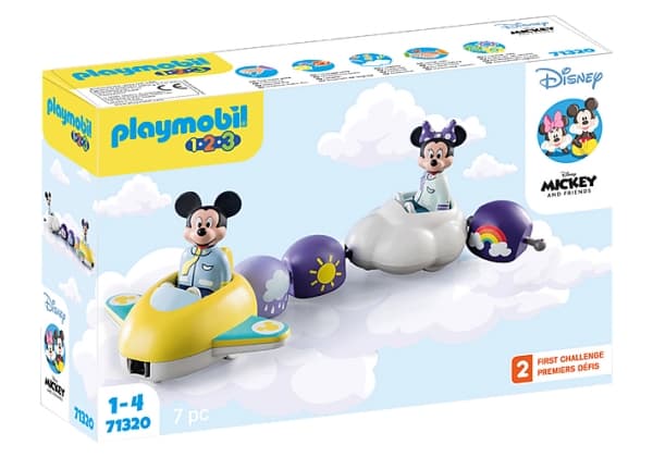 Playmobil Playmobil Disney & Mickey and Friends 1.2.3 & Disney: Przejażdżka w chmurach Miki i Minnie 71320