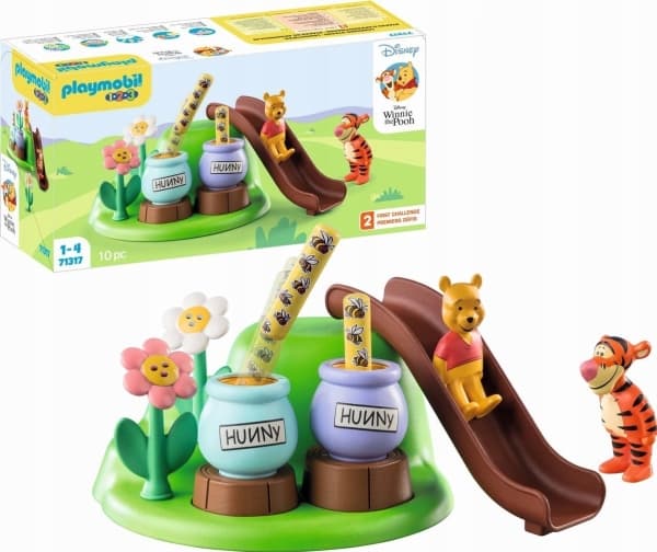 Playmobil Playmobil Disney & Winnie the Pooh 1.2.3 & Disney: Winnie the Pooh and Tigger's Garden of Bees 71317