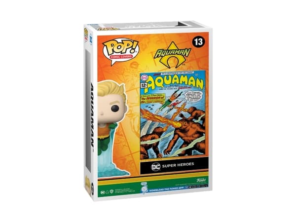 FUNKO POP! Aquaman samlarfigur med serietidningsomslag