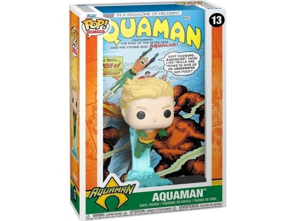 FUNKO POP! Aquaman samlarfigur med serietidningsomslag