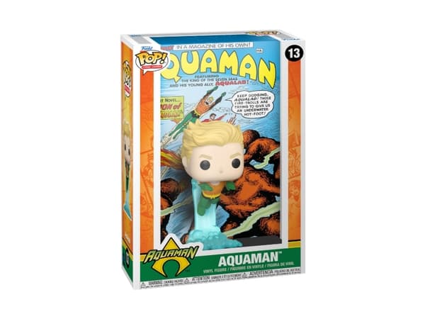 FUNKO POP! Aquaman samlarfigur med serietidningsomslag