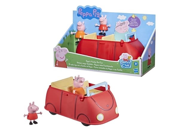 Peppa Pig Family Red Car