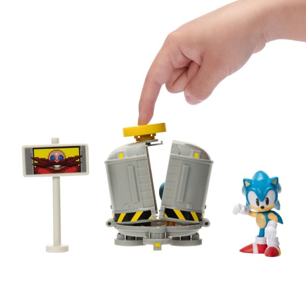 Sonic the Hedgehog Diorama Lekesett Level Clear