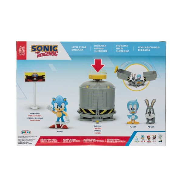 Sonic the Hedgehog Diorama Lekesett Level Clear