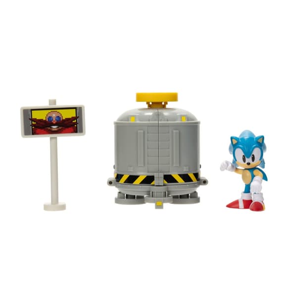 Sonic the Hedgehog Diorama Lekesett Level Clear