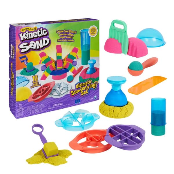 Kinetic Sand Ultimate Sandisfying Lekeset