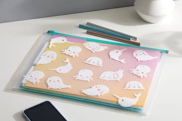 Cricut Joy Smart Vinyl - avtagbar - guld - 14x122cm
