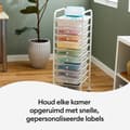 Miniatyrbillede 5 af 11: Cricut Joy Smart Vinyl - permanent - mat hav - 14x122cm