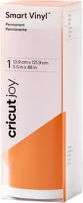 Miniatyrbillede 2 af 9: Cricut Joy Smart Vinyl - permanent - mat orange - 14x122cm