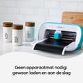 Miniatyrbild 11 av 11: Cricut Joy Smart Vinyl - permanent - matt vit - 14x122cm