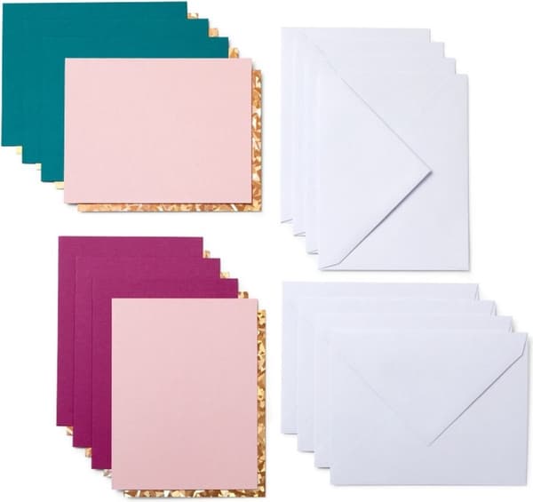 Cricut-leikatut kortit - korsaali - R20 - 10,8x14cm - 8 kpl