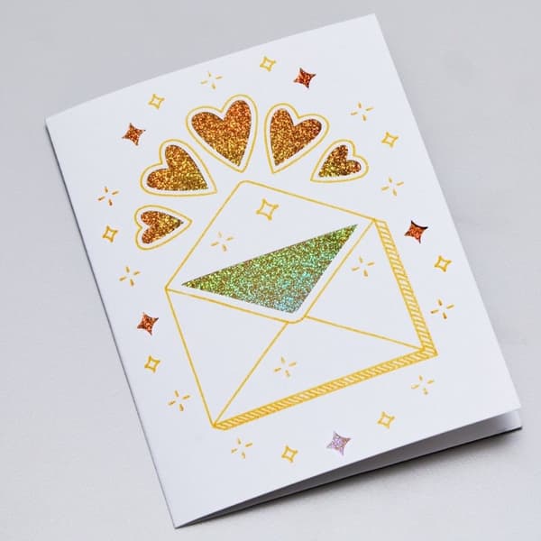 Cricut-leikatut kortit - korsaali - R20 - 10,8x14cm - 8 kpl