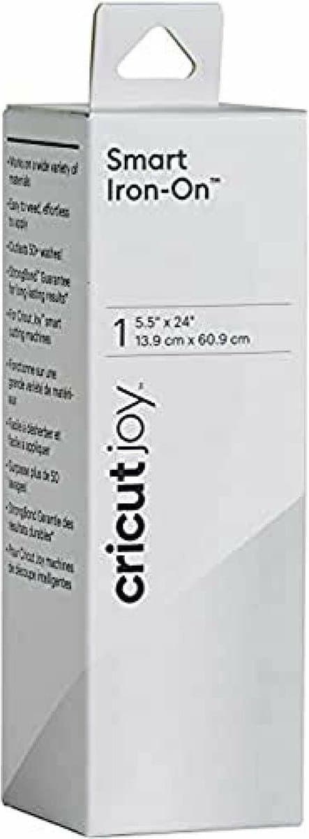 Cricut Joy Smart Iron-On - vit - 14x60cm