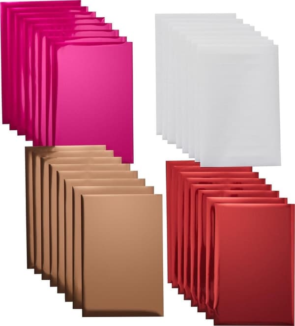 Cricut Transfer Folie Ark Sampler 10x15cm 24 ark (ruby)