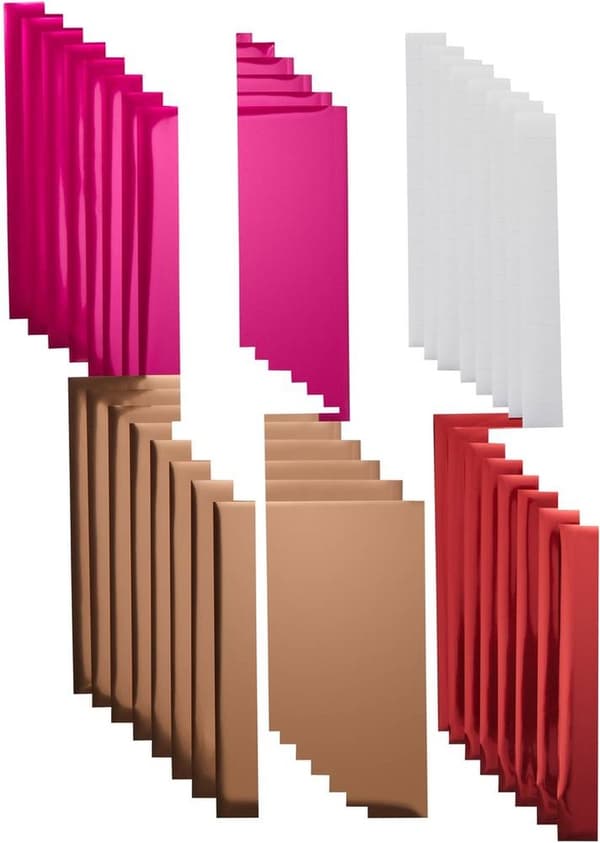 Cricut Transfer Folie Ark Sampler 10x15cm 24 ark (ruby)