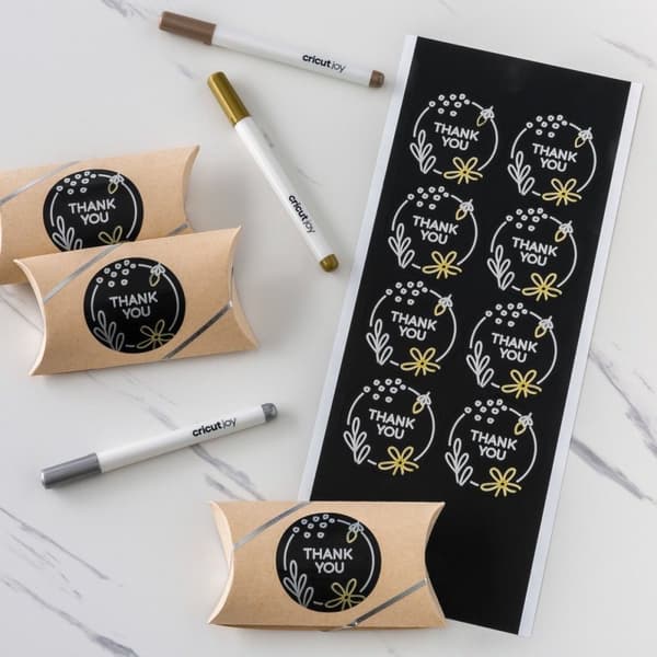 Cricut Joy Permanent Markers - guld, silver, koppar - 1,0 mm - 3 stycken