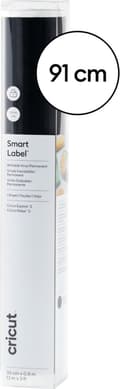 Miniatyrbild 2 av 11: Cricut Smart Label - skrivbar vinyl - permanent - svart - 33x91cm