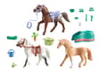 Pikkukuva 2 / 4: Playmobil Horses of Waterfall 3 hevosta: Morgan, Quarter Horse ja Shagya Arabian. Tyyppi: Maatila, Ikäsuositus (min): 5 vuotta, Ikäsuositus (max): 12