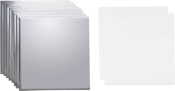 Cricut siirtokalvoarkit 30x30cm 8 arkkia (hopea)