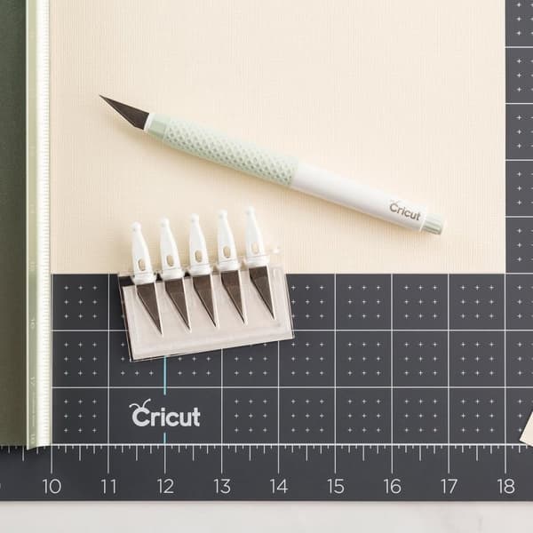 Cricut TrueControl-veitsisarja (minttu) 5x varaterällä