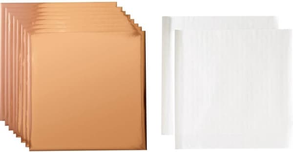 Cricut-siirtofolioarkit 30x30cm 8 arkkia (Rose Gold)