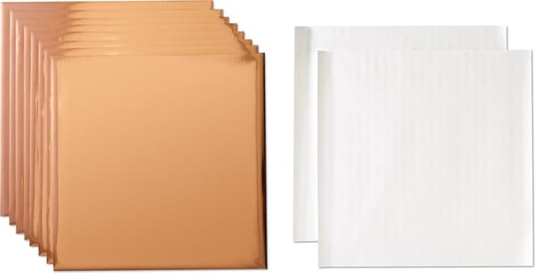 Cricut-siirtofolioarkit 30x30cm 8 arkkia (Rose Gold)