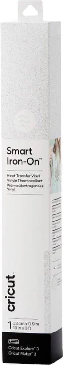 Cricut Smart Iron-on - glitter white - 33x91cm