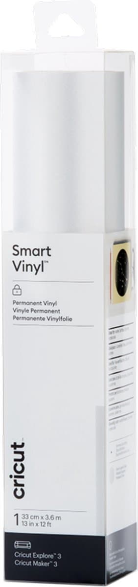 Cricut Smart Vinyl Permanent 33x366cm 1 ark (Shimmer Silver)